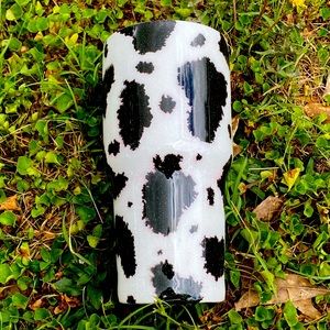 30 oz cow print tumbler